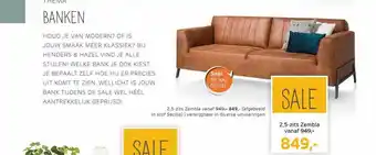 Henders & Hazel 2,5-Zits Zembla aanbieding