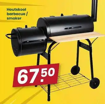 Van Cranenbroek Houtskool Barbecue - Smoker aanbieding