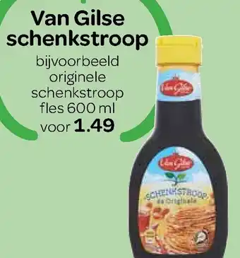 Spar Van Gilse Schenkstroop 600ml aanbieding