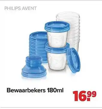 Baby-Dump Philips Avent Bewaarbekers 180ml aanbieding