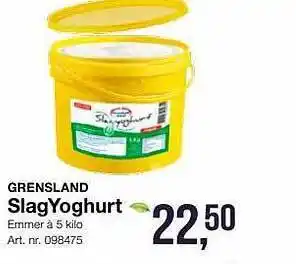 Bidfood Grensland SlagYoghurt aanbieding