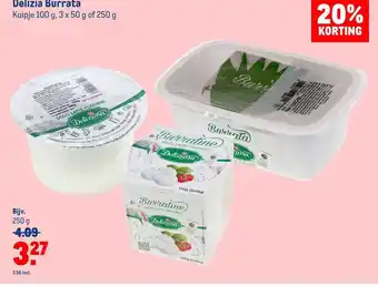 Makro Delizia Burrata 20% Korting aanbieding