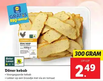 Lidl Doner kebab 300 gr aanbieding