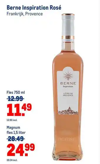 Makro Berne Inspiration Rosé aanbieding