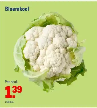 Makro Bloemkool aanbieding