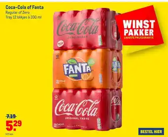 Makro Coca-Cola Of Fanta aanbieding