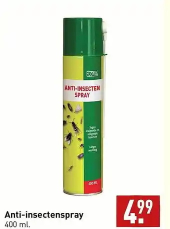 ALDI Anti-Insectenspray aanbieding