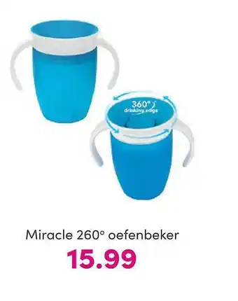 Baby & Tiener Miracle 260º Oefenbeker Blauw aanbieding