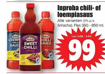 Dirk Inproba Chili- Of Loempiasaus aanbieding