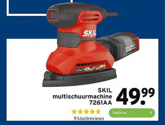 GAMMA Skil Multischuurmachine 7261AA aanbieding