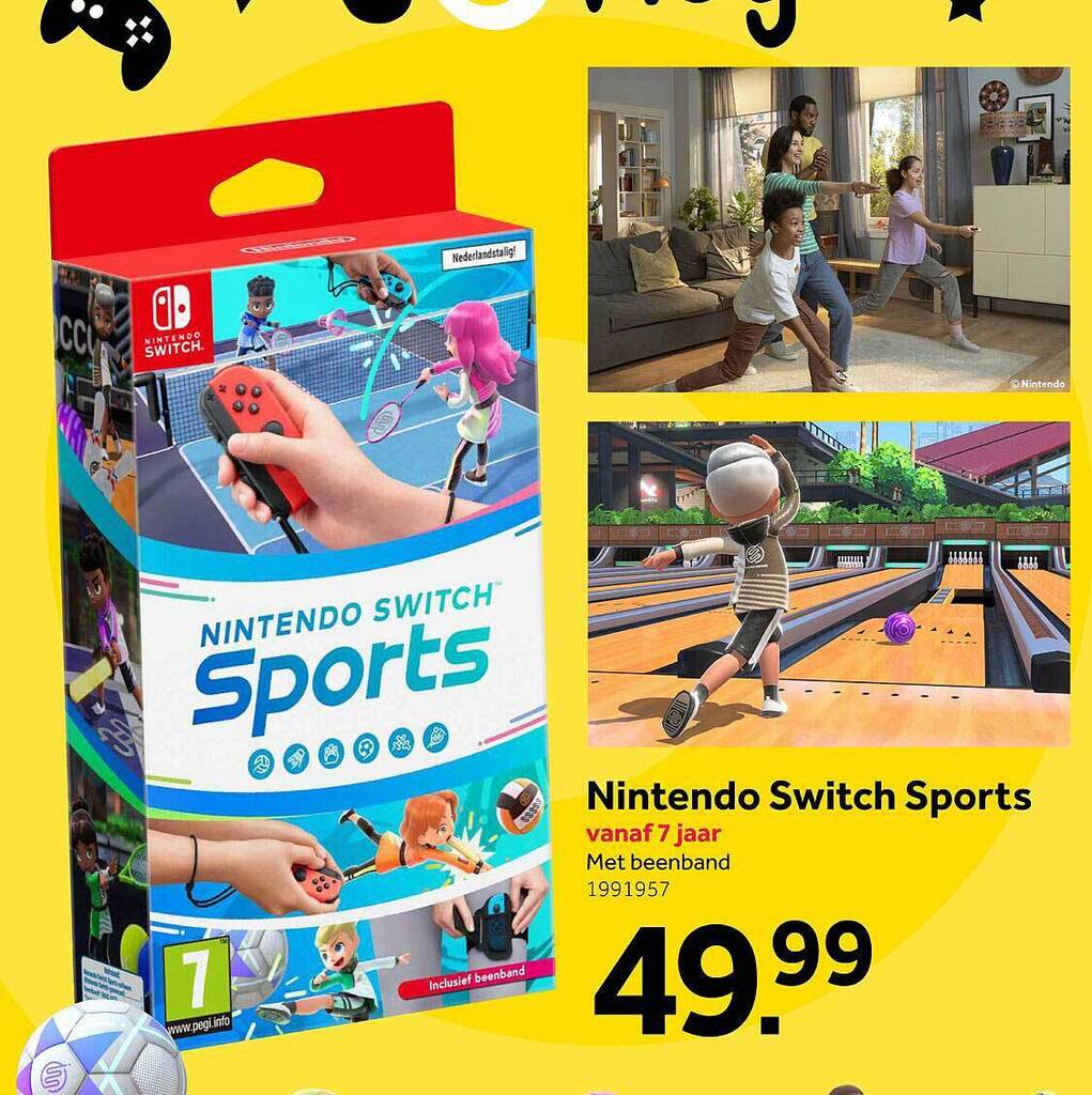 Nintendo Switch Sports aanbieding bij Intertoys