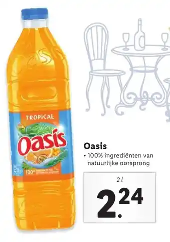 Lidl Oasis 2 L aanbieding