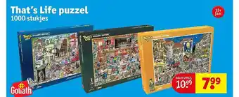 Kruidvat That's Life Puzzel aanbieding