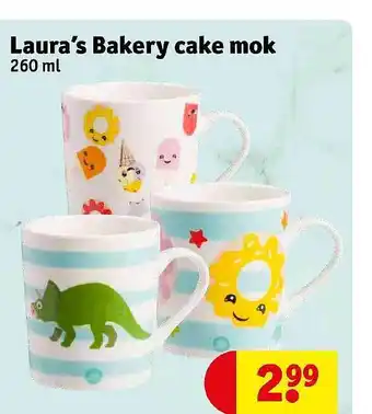 Kruidvat Laura's Bakery Cake Mok aanbieding