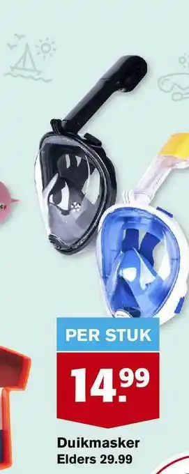 Hoogvliet Duikmasker aanbieding