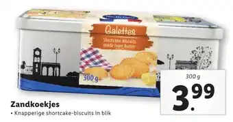 Lidl Zandkoekjes 300 gr aanbieding