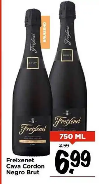 Vomar Voordeelmarkt Freixenet Cava Cordon Negro Brut aanbieding