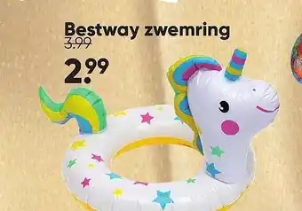 Big Bazar Bestway Zwemring aanbieding