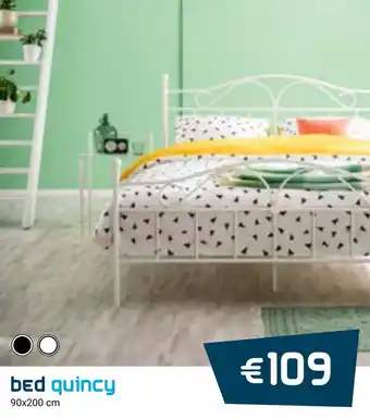 Beddenreus bed quincy 90x200 cm aanbieding