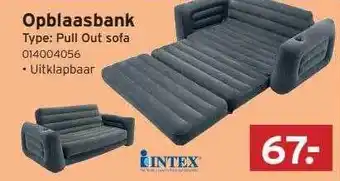 Heuts Intex Opblaasbank Pull Out Sofa aanbieding