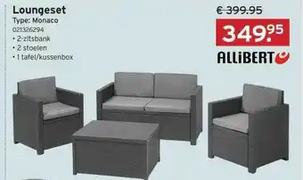 Heuts Allibert Loungeset Monaco aanbieding