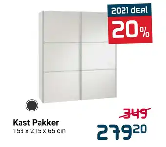 Beddenreus Kast Pakker 153 x 215 x 65 cm aanbieding