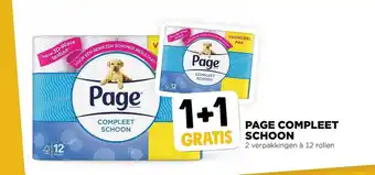 Jumbo Page Compleet Schoon 1+1 Gratis aanbieding