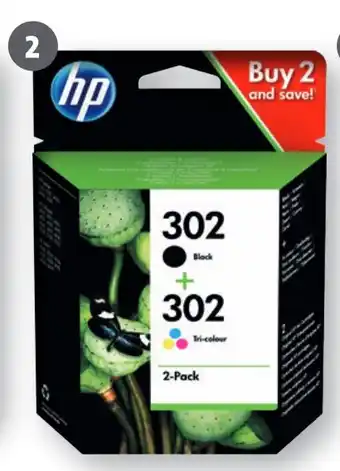 Bruna Inktcartridge HP 302 zwart + kleur* aanbieding