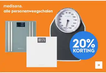 Blokker Alle Medisana personenweegschalen aanbieding