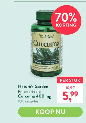 Holland & Barrett Nature's Garden aanbieding