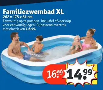 Kruidvat Familiezwembad XL aanbieding