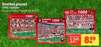 Kruidvat Voetbal puzzel aanbieding