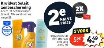 Kruidvat Kruidvat Solait zonbescherming aanbieding