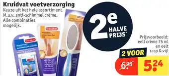 Kruidvat Kruidvat voetverzorging aanbieding