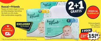 Kruidvat Rascal + Friends aanbieding