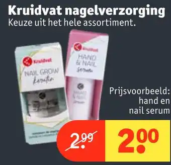 Kruidvat Kruidvat nagelverzorging aanbieding