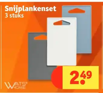 Kruidvat Snijplankenset aanbieding