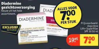 Kruidvat Diadermine gezichtsverzorging aanbieding