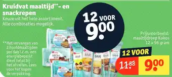 Kruidvat Kruidvat maaltijd"- en snackrepen aanbieding