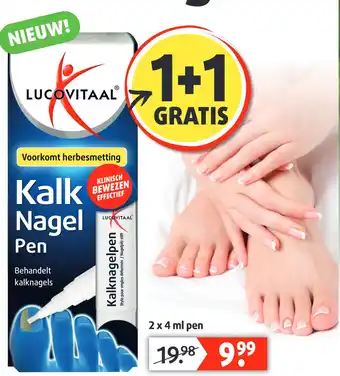 Lucovitaal Kalk Nagel Pen aanbieding