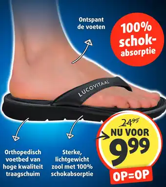 Lucovitaal Lucovitaal Slipper aanbieding