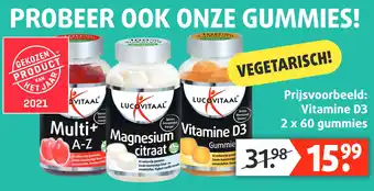 Lucovitaal Lucovitaal Gummies aanbieding