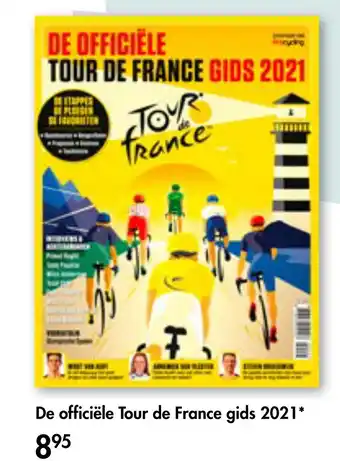 The Read Shop De officiële Tour de France gids 2021 aanbieding