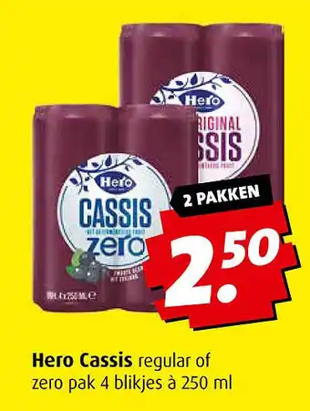 Boni Hero Cassis aanbieding