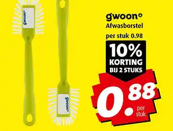 Boni Afwasborstel aanbieding