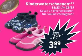 Trekpleister Kinderwaterschoenen*** aanbieding