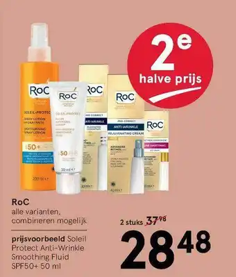 Etos RoC soleil protect aanbieding