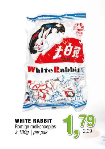 Amazing Oriëntal White Rabbit Romige Melksnoepjes aanbieding