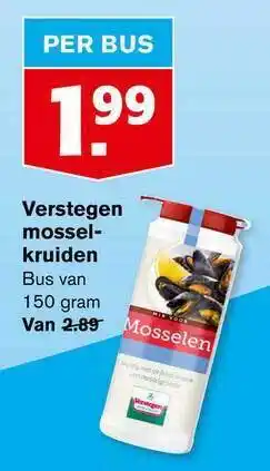 Hoogvliet Verstegen Mosselkruiden aanbieding