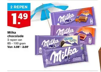 Hoogvliet Milka Chocolade aanbieding